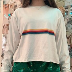 long sleeve brandy melville top